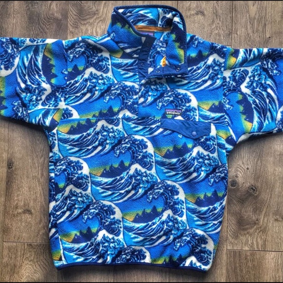 Patagonia Other - **SOLD** Patagonia Fitzroy Wave Snap-T Synchilla